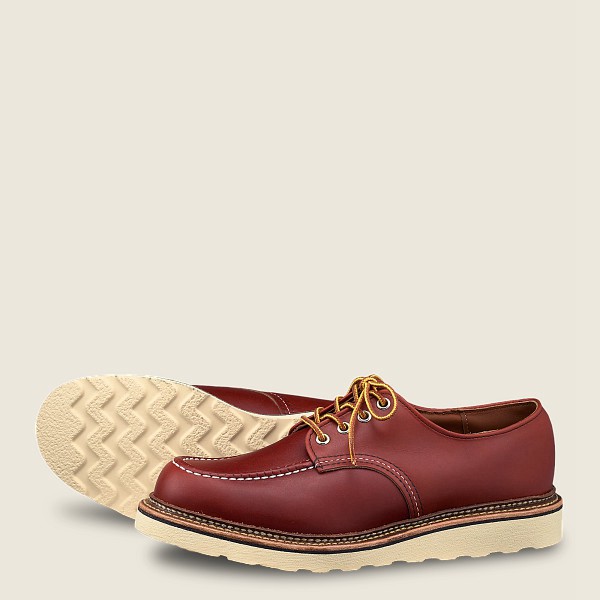 Oxford Herre - Red Wing Classic - Russet Portage Læder - Bordeaux - MQYLFI-689